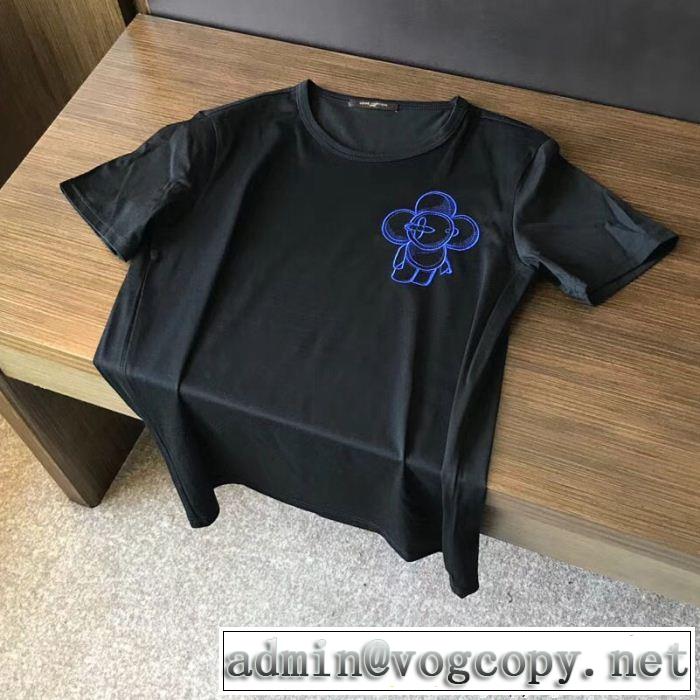 先行受注 ルイ ヴィトン LOUIS VUITTON 美品*入手困難 半袖Tシャツ 今季大人気新作登場