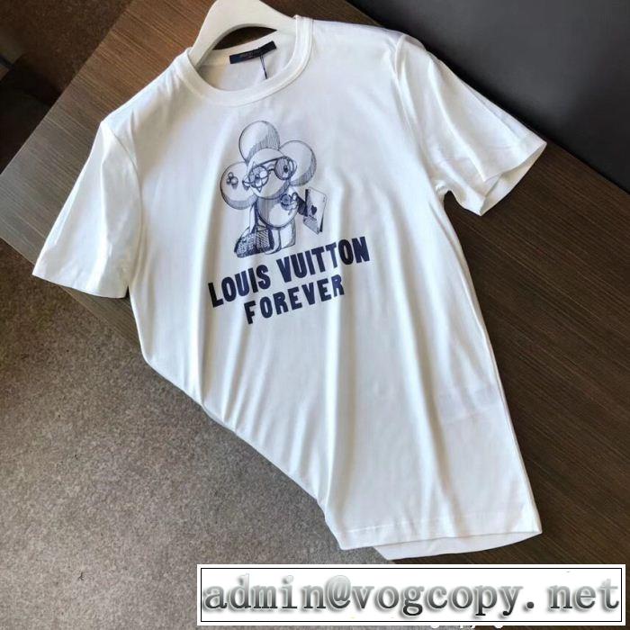  超人気美品 ルイ ヴィトン LOUIS VUITTON 2色可選 春夏大活躍 半袖Tシャツ 18ＳＳ美品