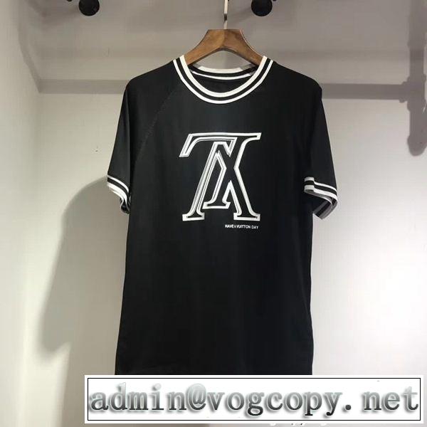  美品*入手困難 ルイ ヴィトン LOUIS VUITTON 最近人気一番！ 半袖Tシャツ 2色可選 高感度アイテム