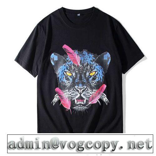  2018年春夏シーズン マルセロバーロン Marcelo Burlon  上品でファッション 半袖Tシャツ 2色可選 大流行中