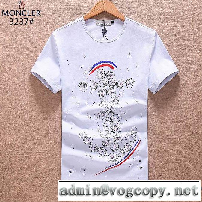 追跡あり☆入手困難!! 2018春夏新作 乾きやすい 半袖Tシャツ 3色可選 モンクレール MONCLER