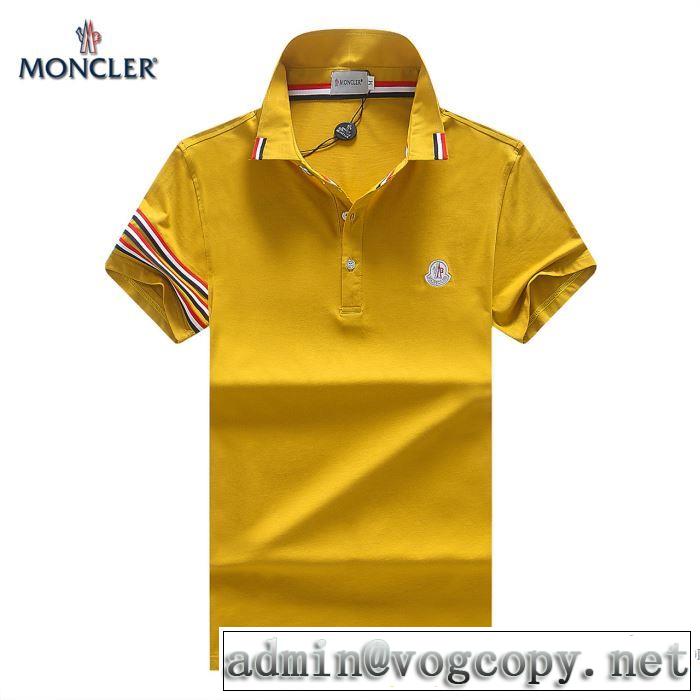 2018春夏新作 ファッションの最先端！ 半袖Tシャツ 4色可選 モンクレール MONCLER クールビズ