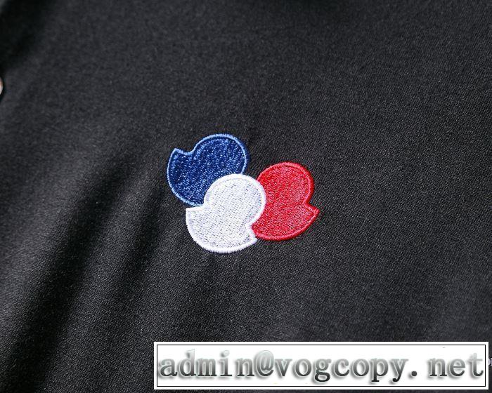 上品でファッション 2018春夏新作 乾きやすい 半袖Tシャツ 4色可選 モンクレール MONCLER