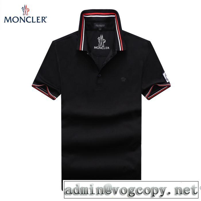 モンクレール MONCLER カジュアル 2018春夏新作 3色可選 １着は持つべき 半袖Tシャツ