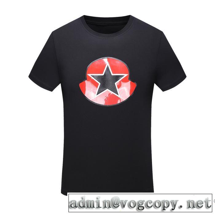  細身のシルエット 2018春夏新作 2色可選 希少性の高い 半袖Tシャツ モンクレール MONCLER