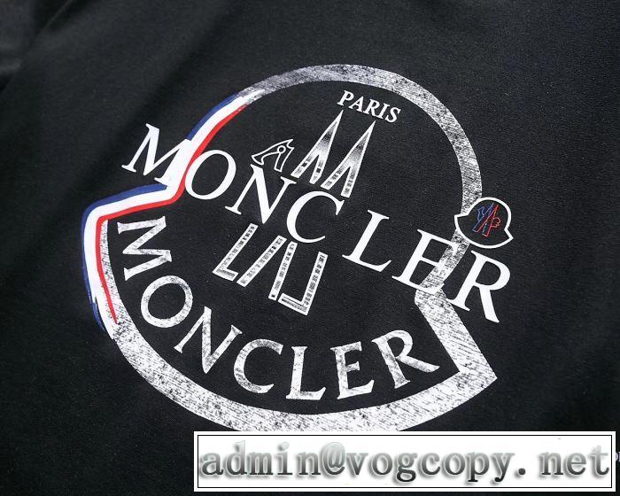モンクレール MONCLER 快適な着心地 2018春夏新作 3色可選 上品キレイ 半袖Tシャツ
