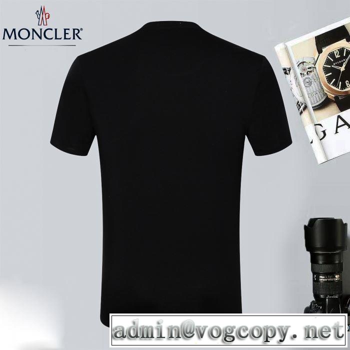 期間限定セール 乾きやすい 2018春夏新作 4色可選 半袖Tシャツ モンクレール MONCLER