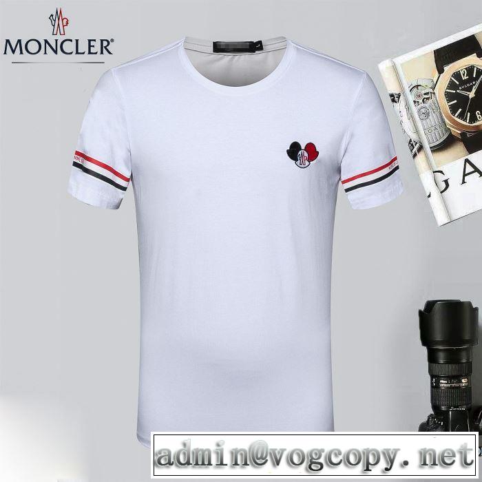 2018春夏新作 半袖Tシャツ 4色可選 モンクレール MONCLER しわになりにくい 手頃価格
