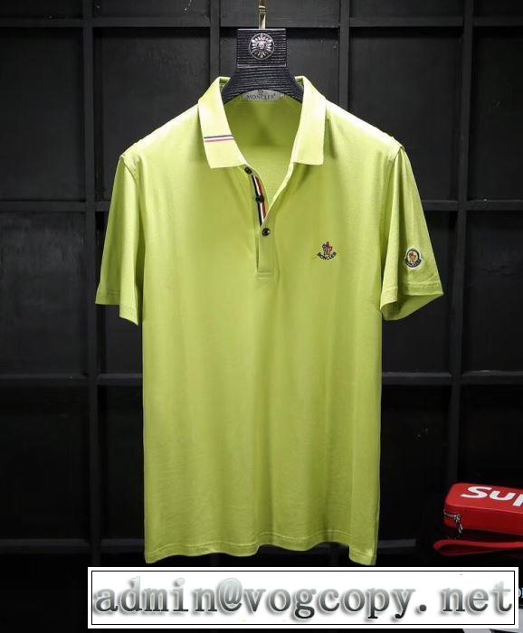 数量限定再入荷 優しいフィット感 半袖Tシャツ モンクレール MONCLER 2018春夏新作 3色可選