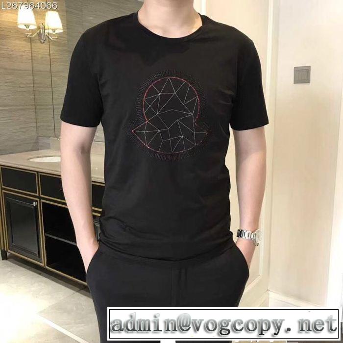 数量限定再入荷 半袖Tシャツ モンクレール MONCLER 2018人気の主流アイテム 2色可選