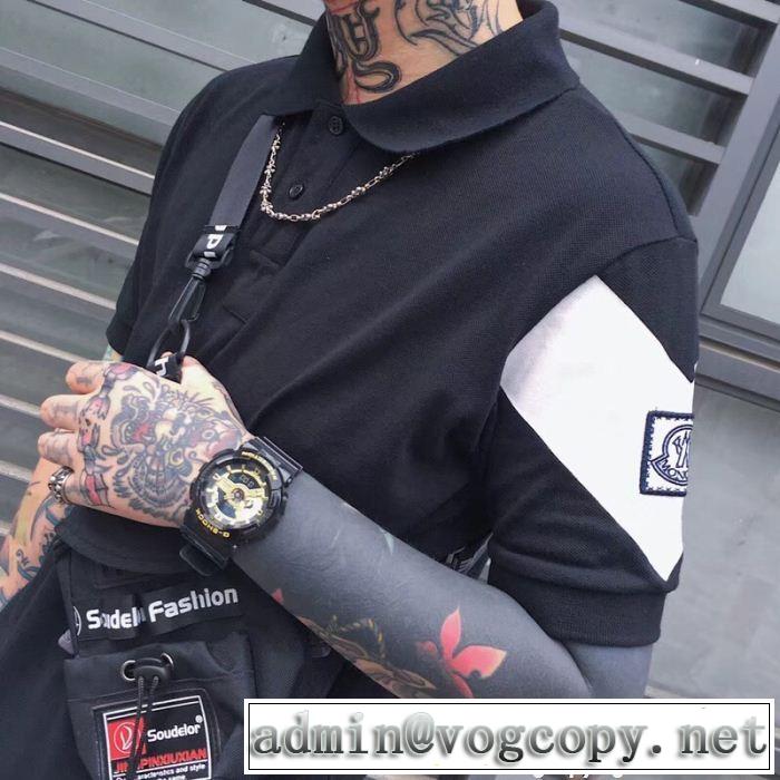  18流行り モンクレール 激レア商品 MONCLER おしゃれな人は愛用中！半袖Tシャツ 2色可選 