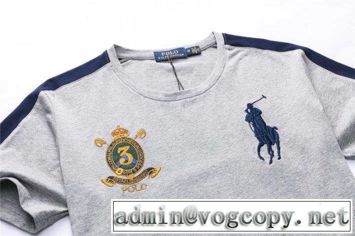 オシャレを満喫できる 2018春夏新作 半袖Tシャツ 3色可選 ポロ ラルフローレン Polo Ralph Lauren シンプル
