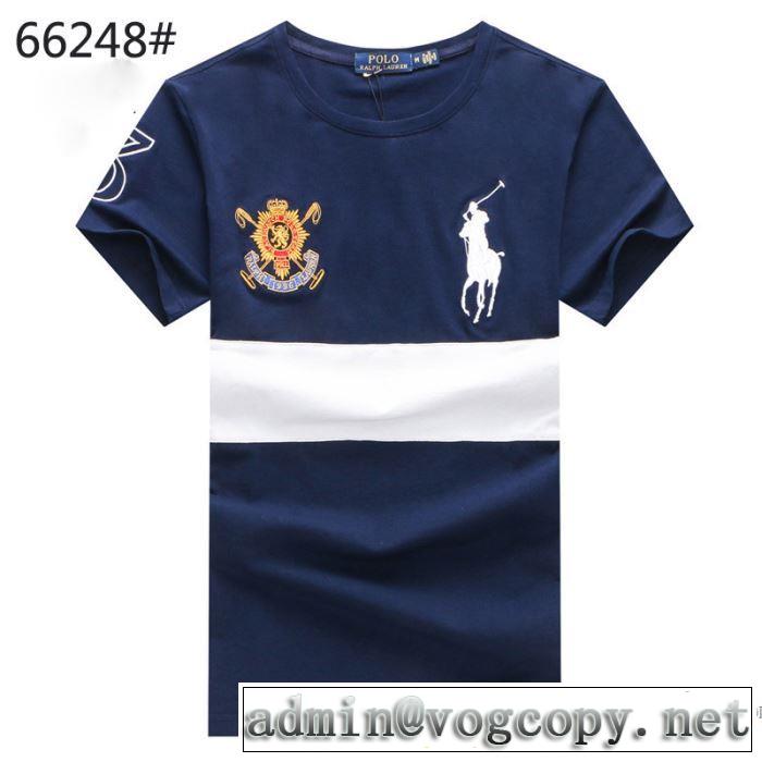 ポロ ラルフローレン Polo Ralph Lauren 2018春夏新作 半袖Tシャツ 3色可選 しわになりにくい 期間限定SALE