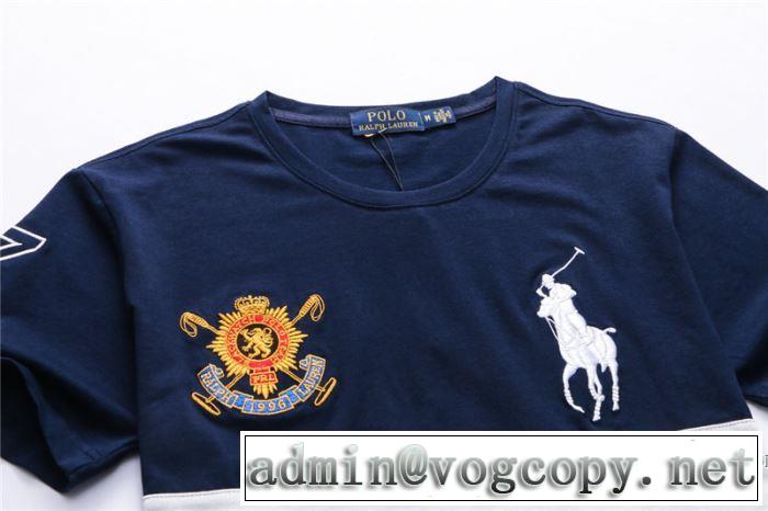 ポロ ラルフローレン Polo Ralph Lauren 2018春夏新作 半袖Tシャツ 3色可選 しわになりにくい 期間限定SALE