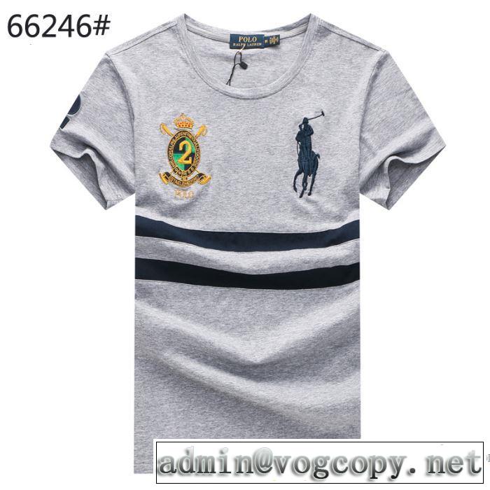 ネット販売限定 2018春夏新作 半袖Tシャツ 3色可選 自然な肌触り ポロ ラルフローレン Polo Ralph Lauren