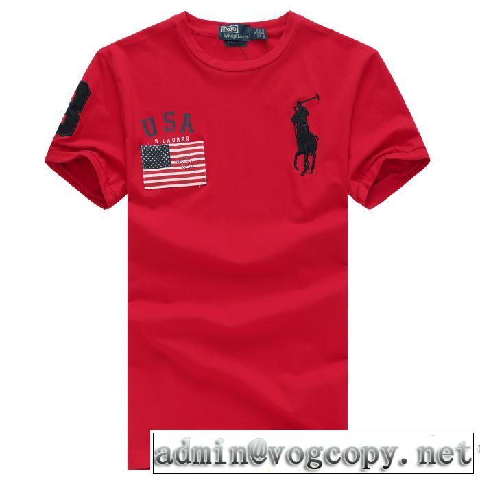 肌に馴染みやすい ポロ ラルフローレン Polo Ralph Lauren 2018春夏新作 半袖Tシャツ 3色可選 海外限定アイテム