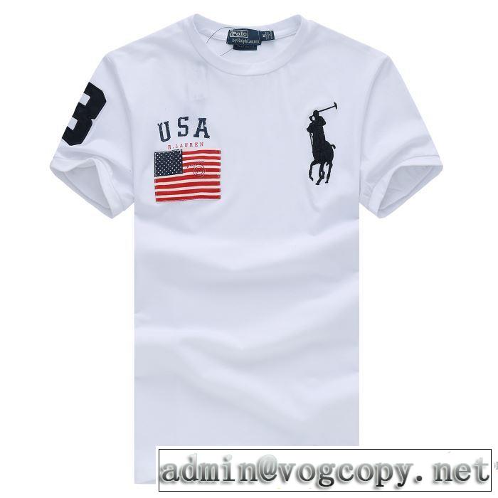 肌に馴染みやすい ポロ ラルフローレン Polo Ralph Lauren 2018春夏新作 半袖Tシャツ 3色可選 海外限定アイテム