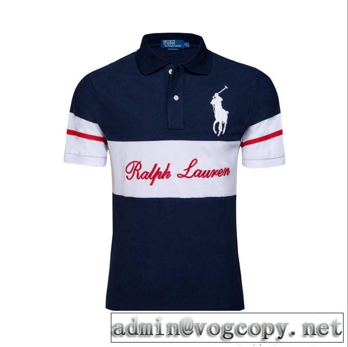  2018年人気満々のブランド ポロ ラルフローレン Polo Ralph Lauren 人目を引く存在感 3色可選 半袖Tシャツ