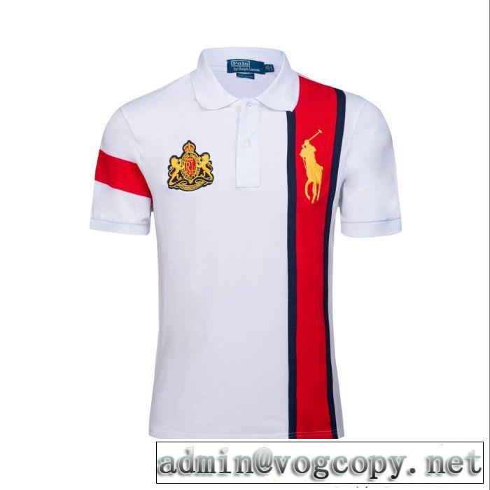 2018夏の定番新品到来! ポロ ラルフローレン Polo Ralph Lauren 魅力をプラス  半袖Tシャツ 3色可選 美品*入手困難