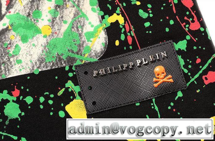 2018春夏新作 上品キレイ 半袖Tシャツ フィリッププレイン PHILIPP PLEIN 2色可選 クールビズ