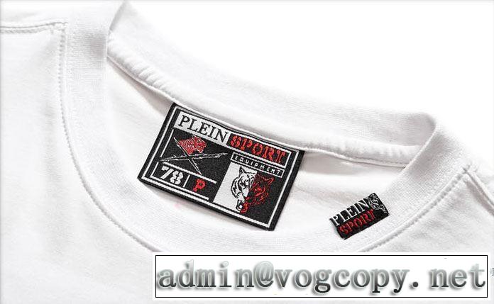 フィリッププレイン PHILIPP PLEIN 肌に馴染みやすい 2018春夏新作 半袖Tシャツ １着は持つべき 2色可選