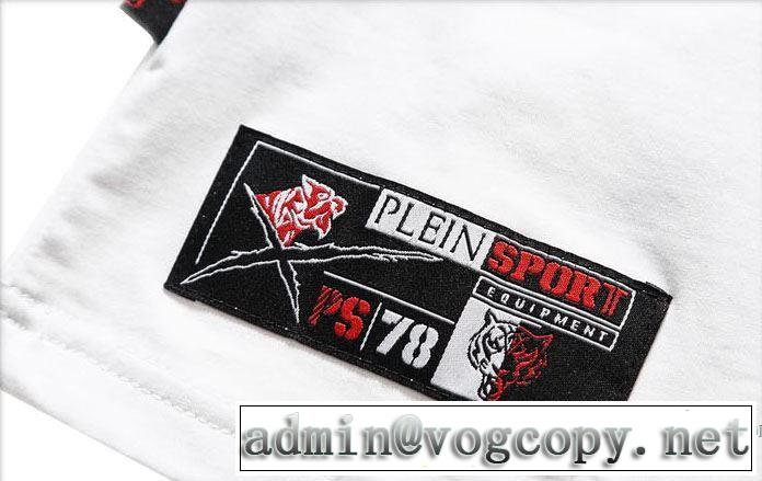 しわになりにくい 半袖Tシャツ 2色可選 フィリッププレイン PHILIPP PLEIN 2018春夏新作 格上げ！