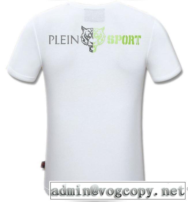 2色可選 2018春夏新作 希少性の高い 収縮性のある 半袖Tシャツ フィリッププレイン PHILIPP PLEIN
