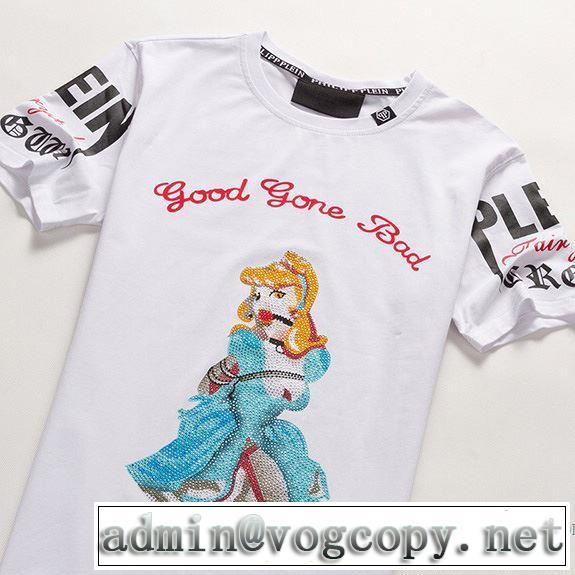 フィリッププレイン PHILIPP PLEIN シンプル 2018春夏新作 半袖Tシャツ 大人気ブランド 2色可選