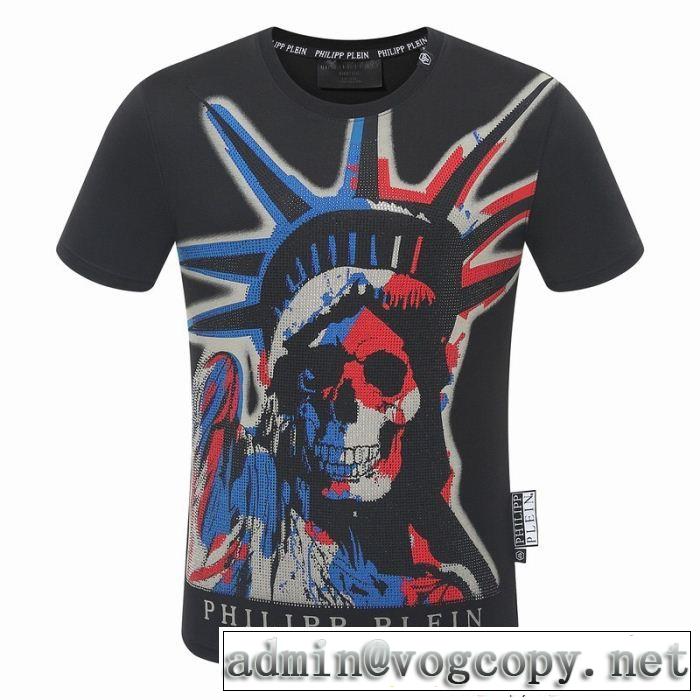 フィリッププレイン PHILIPP PLEIN 2018【SALE！】 半袖Tシャツ 2色可選 ファッションの最先端！