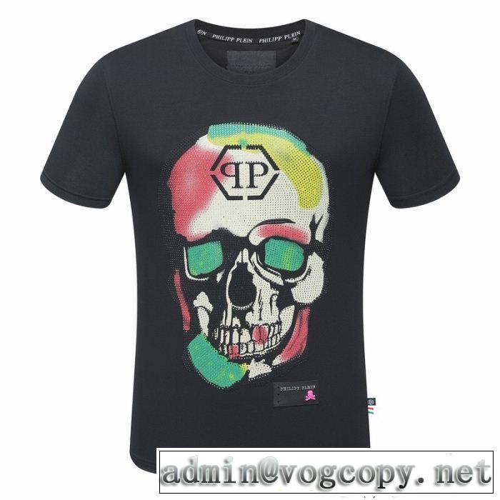 2018年人気満々のブランド 半袖Tシャツ 2色可選 フィリッププレイン PHILIPP PLEIN 一味違うデザイン