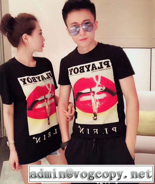 男女兼用 フィリッププレイン PHILIPP PLEIN 超人気美品  半袖Tシャツ 2色可選 稀少*入手困難
