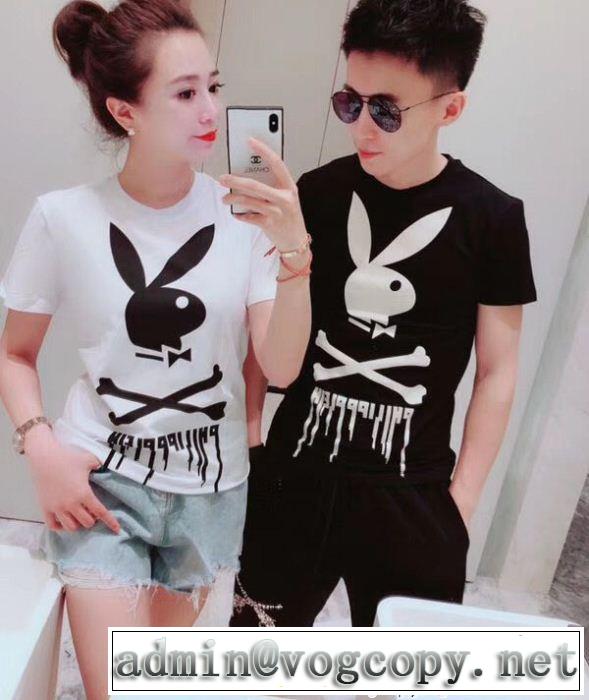  今季爆発的な人気 フィリッププレイン PHILIPP PLEIN 大人っぽく知的な  男女兼用 半袖Tシャツ 2色可選 最近人気一番！