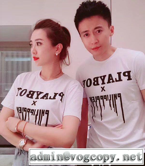  毎年流行り定番アイテムおすすめ 半袖Tシャツ 数量限定再入荷 フィリッププレイン PHILIPP PLEIN  2色可選 男女兼用