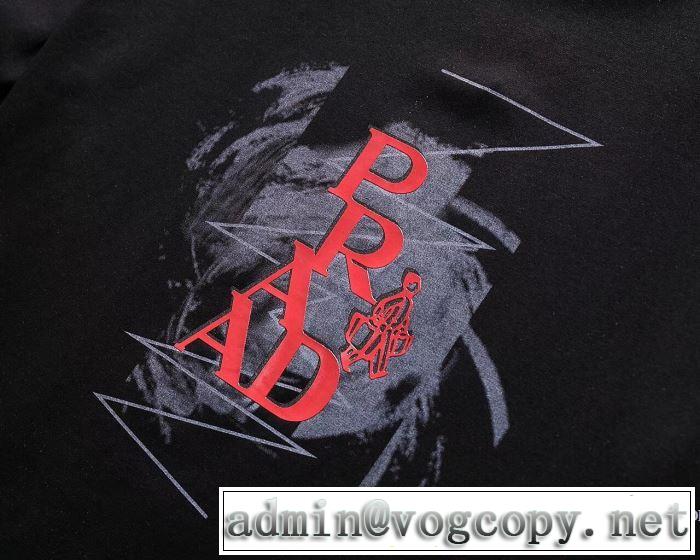 おすすめデザイン プラダ PRADA 快適な着心地 半袖Tシャツ 2018春夏新作 3色可選
