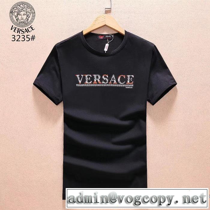ヴェルサーチ VERSACE 3色可選 シンプル 2018春夏新作 半袖Tシャツ 履き心地