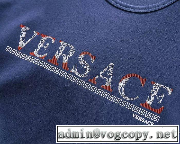 ヴェルサーチ VERSACE 3色可選 シンプル 2018春夏新作 半袖Tシャツ 履き心地
