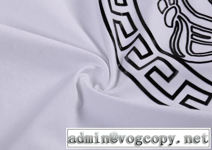 快適な着心地 半袖Tシャツ 2018春夏新作 ヴェルサーチ VERSACE 3色可選 格好良いアイテム