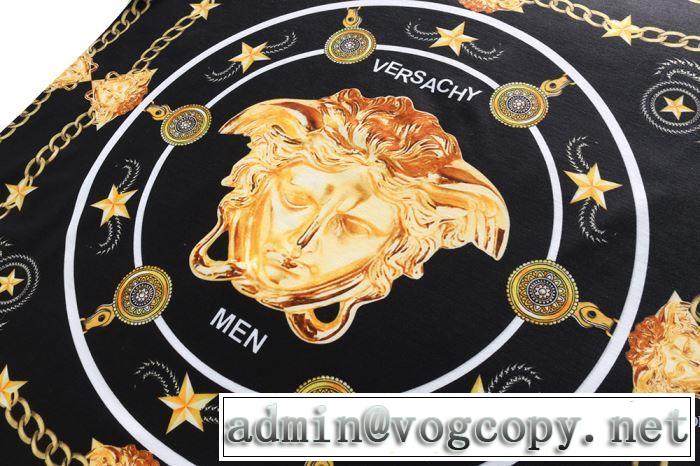 着回し度抜群 半袖Tシャツ 2018春夏新作 絶妙な新商品 ヴェルサーチ VERSACE