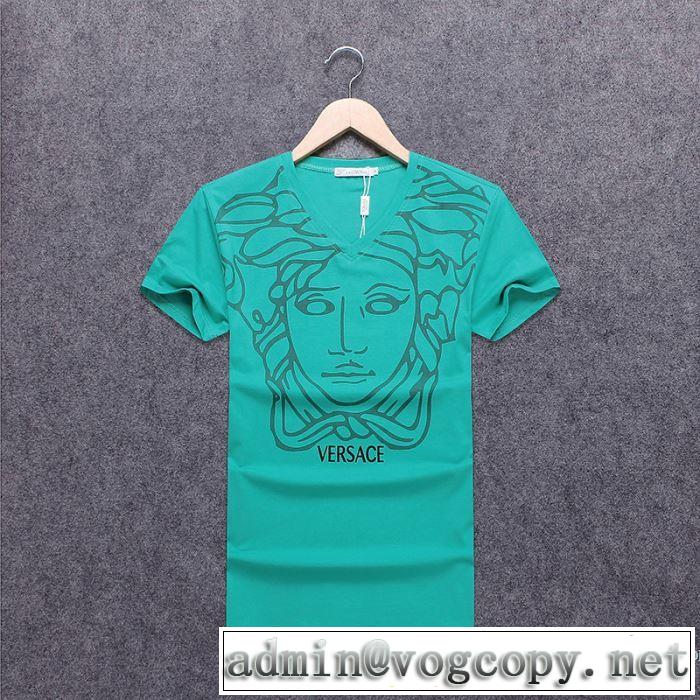 2018春夏新作 カジュアル ヴェルサーチ VERSACE 3色可選 半袖Tシャツ 最終数量限り！