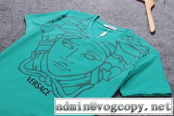 2018春夏新作 カジュアル ヴェルサーチ VERSACE 3色可選 半袖Tシャツ 最終数量限り！