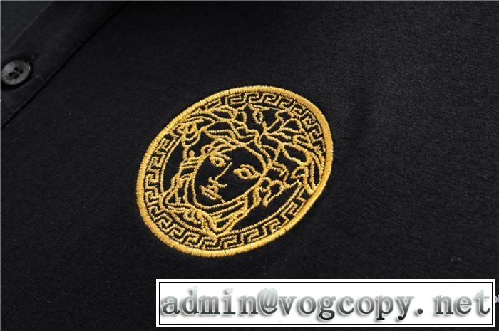 ドライ ヴェルサーチ VERSACE 2色可選 半袖Tシャツ ファッショニスタ愛用 2018春夏新作