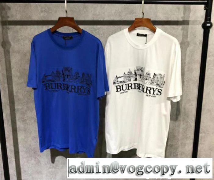 BURBERRY 2018新品入荷 最終数量限り！ 2色可選Tシャツ/半袖 人気急上昇中バーバリー