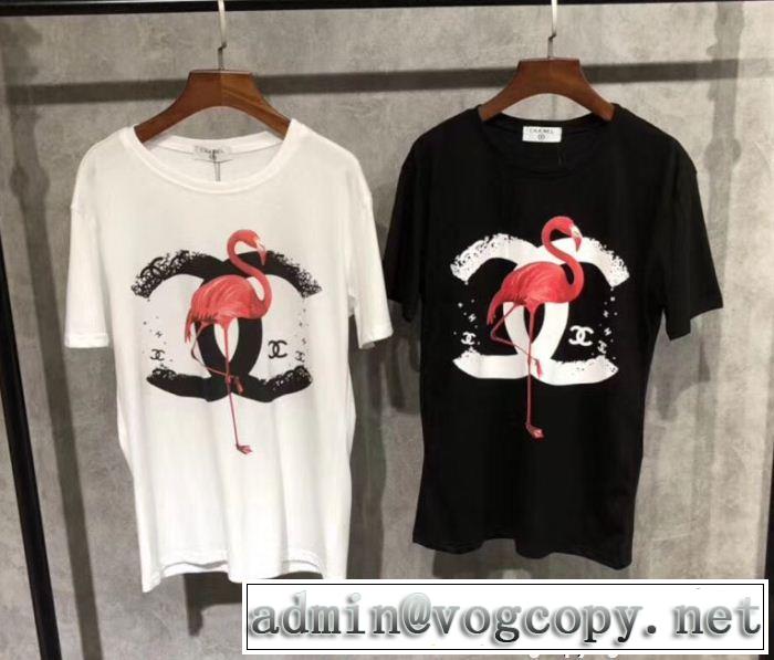 2色可選ミックス感が溢れる Tシャツ/半袖売上ランキング1位2018新品入荷 CH CH