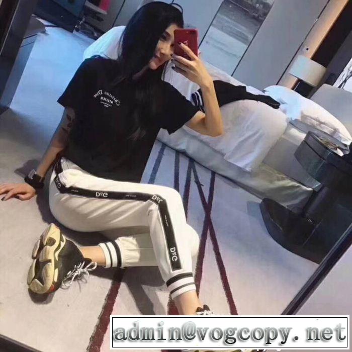 オシャレを満喫できる 2色可選Tシャツ/半袖 ディオール DIOR 2018年最新人気