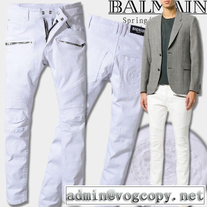 海外先行発売！バルマン2018新品入荷 BALMAIN ジーンズ ファッション度アップ