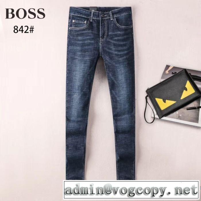 ヒューゴボス HUGO BOSS ジーンズ柔らかデニム地スリムフィット2018春夏新作
