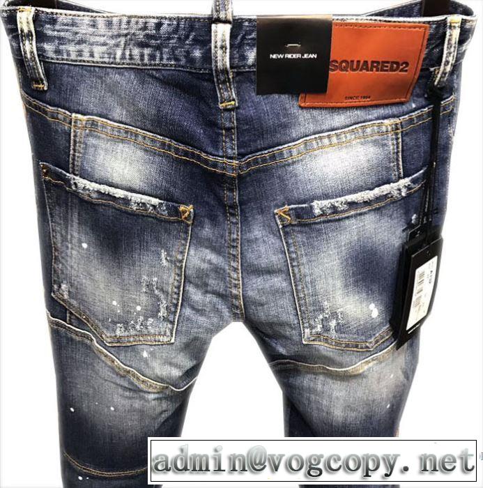 良好品 デニデニムパンツ メンズ 2018新作 ディースクエアード DSQUARED2