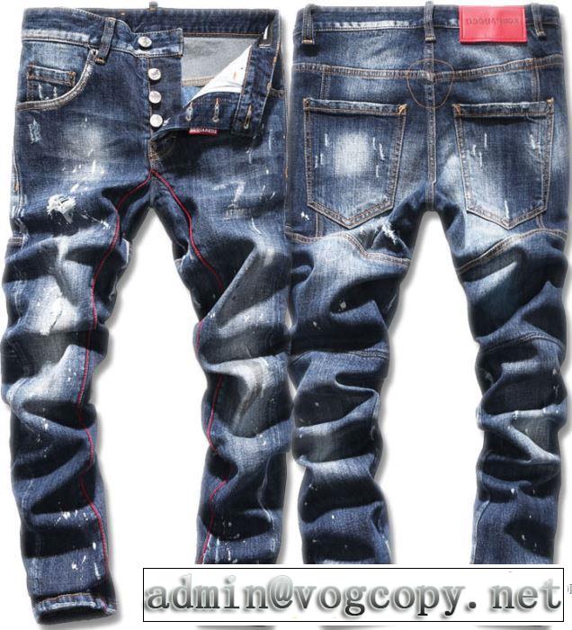 2018新作 ディースクエアード DSQUARED2 ストリートファッション デニデニムパンツ メンズ