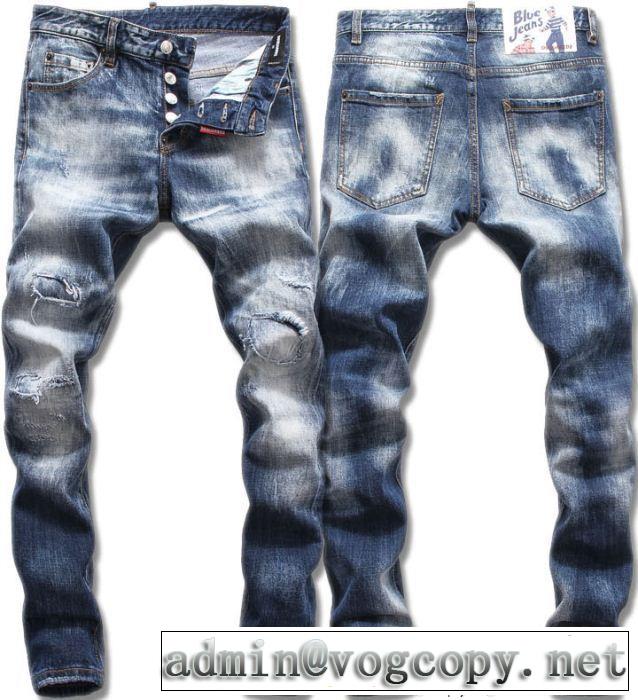 超激得限定セールDSQUARED2ディースクエアードコピーメンズデニムジーンズロングパンツ大特価！