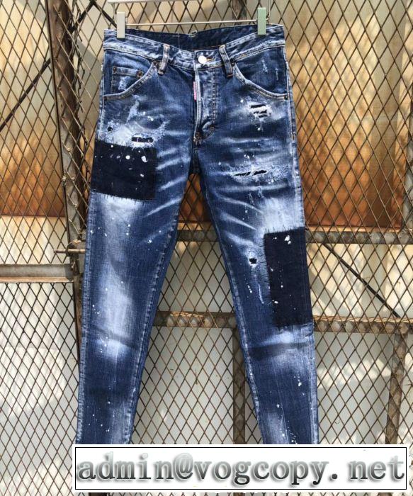 ディースクエアード DSQUARED2  有名人同じアイテム　ジーンズ　2018年人気満々のブランド